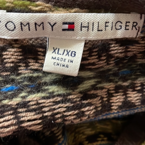 Tommy Hilfiger Cardigan Knit Sweater/ XL - Picture 8 of 10